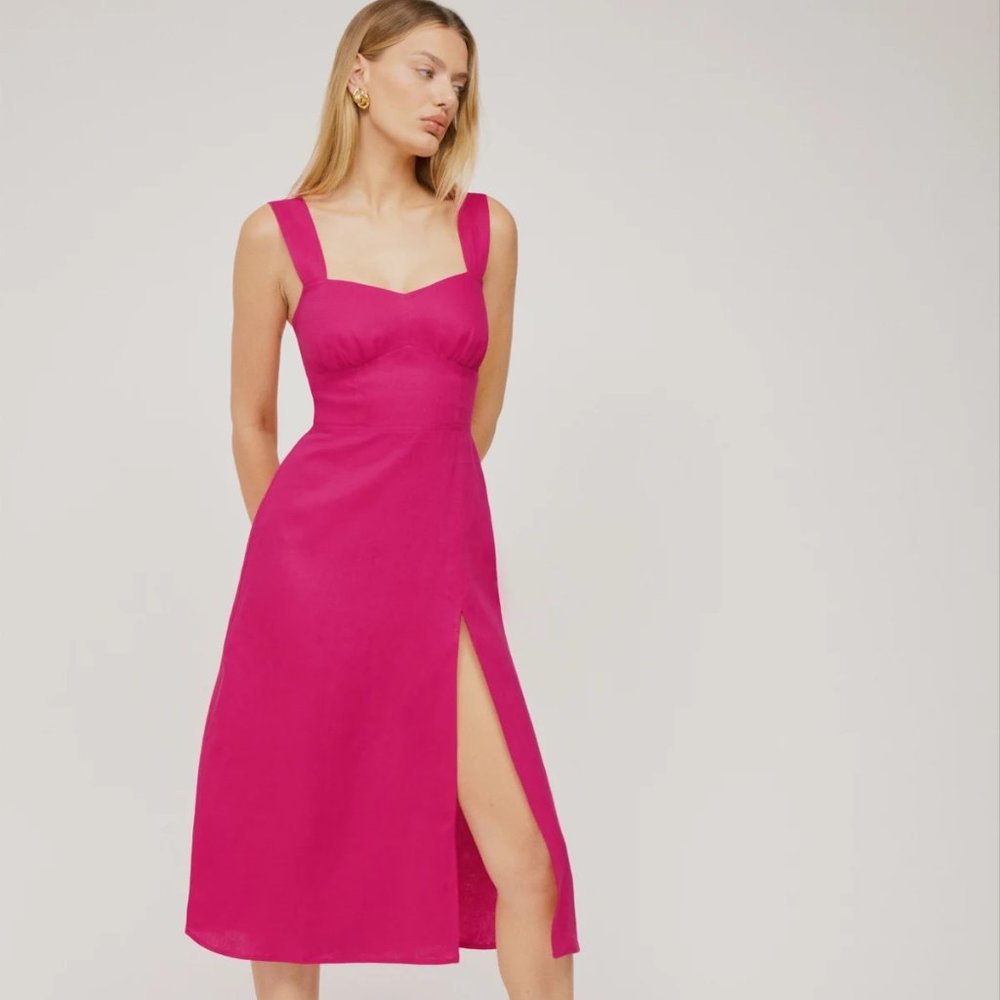 Reformation - Seaside Linen Dress